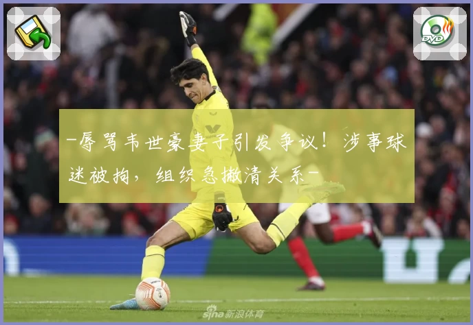 -辱骂韦世豪妻子引发争议！涉事球迷被拘，组织急撇清关系-