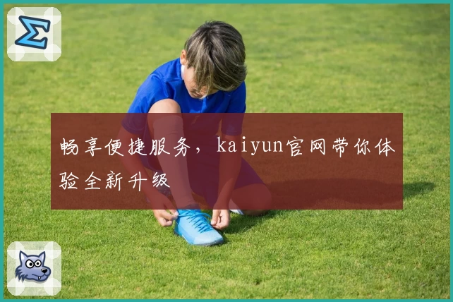 畅享便捷服务，kaiyun官网带你体验全新升级